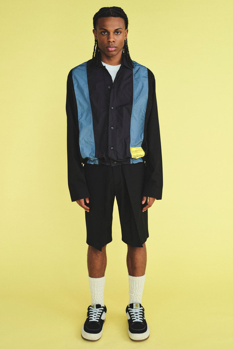 MIX NYLON OUTER SHIRT