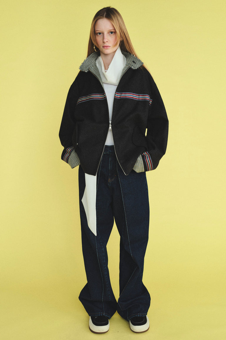 OVERSIZE CASHEMERE BLOUSON