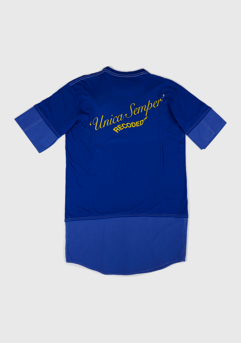 Layered t-shirt dress