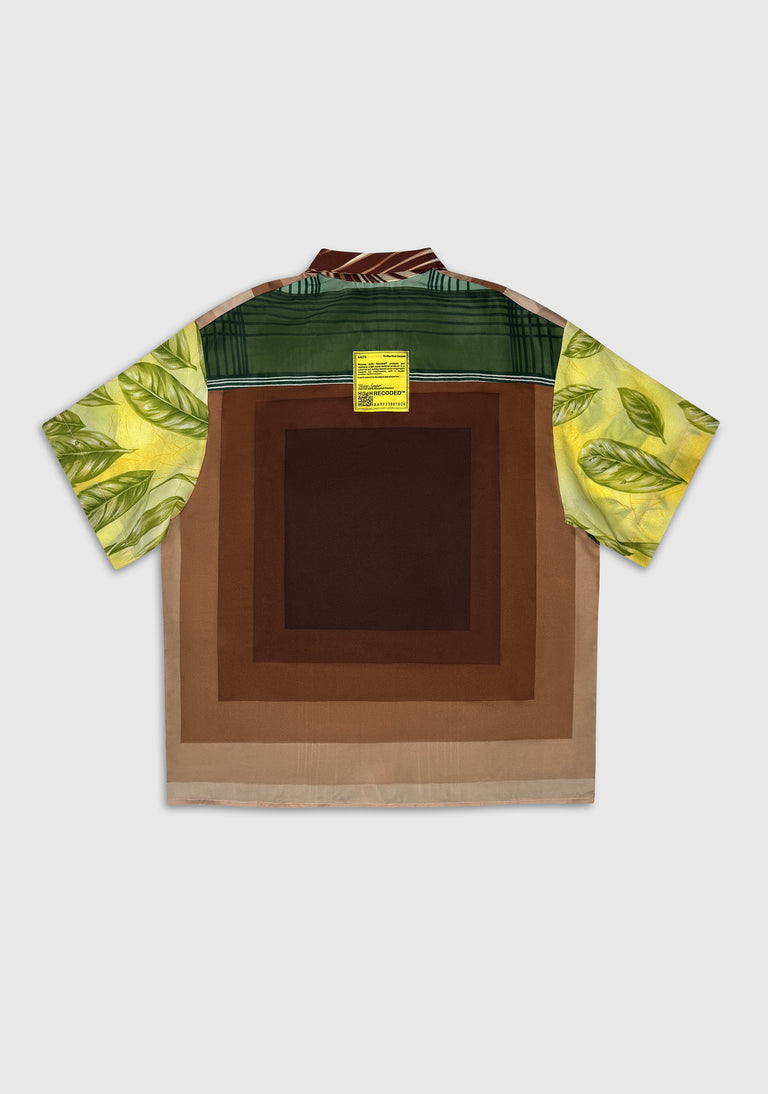 Recoded™ Patchwork Scarf Shirt