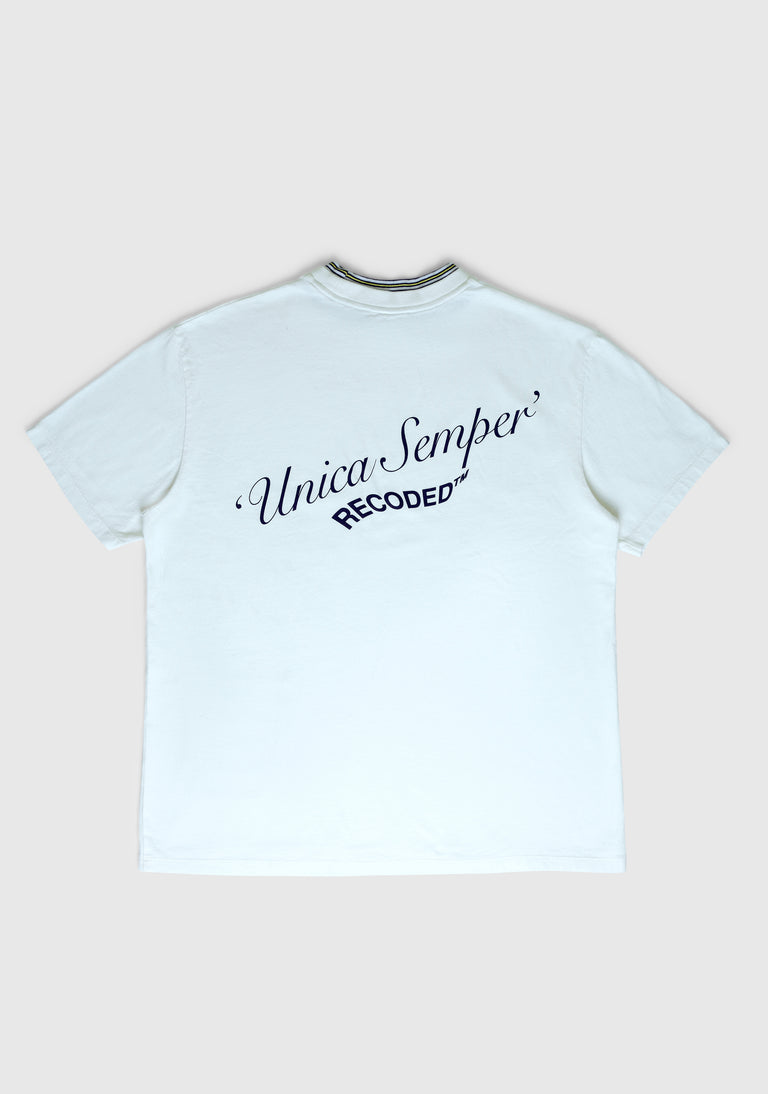 STRIP DOUBLE RIB T-SHIRT