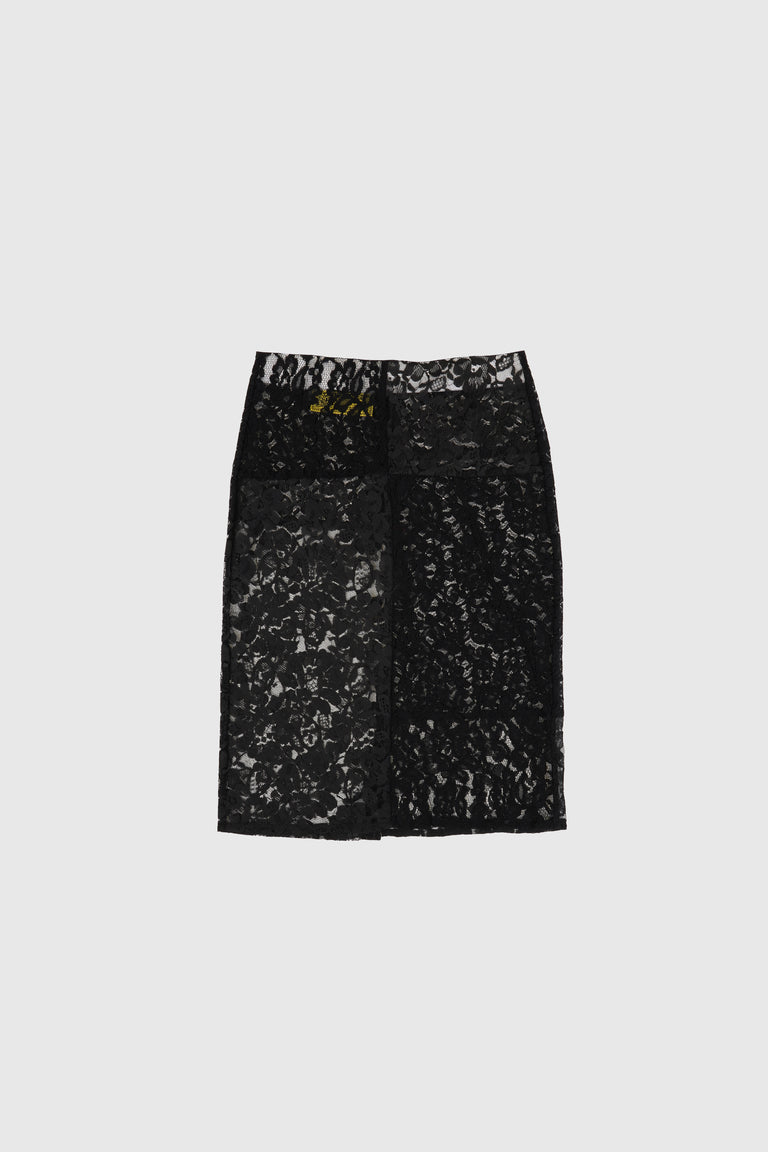 LACE PENCIL SKIRT