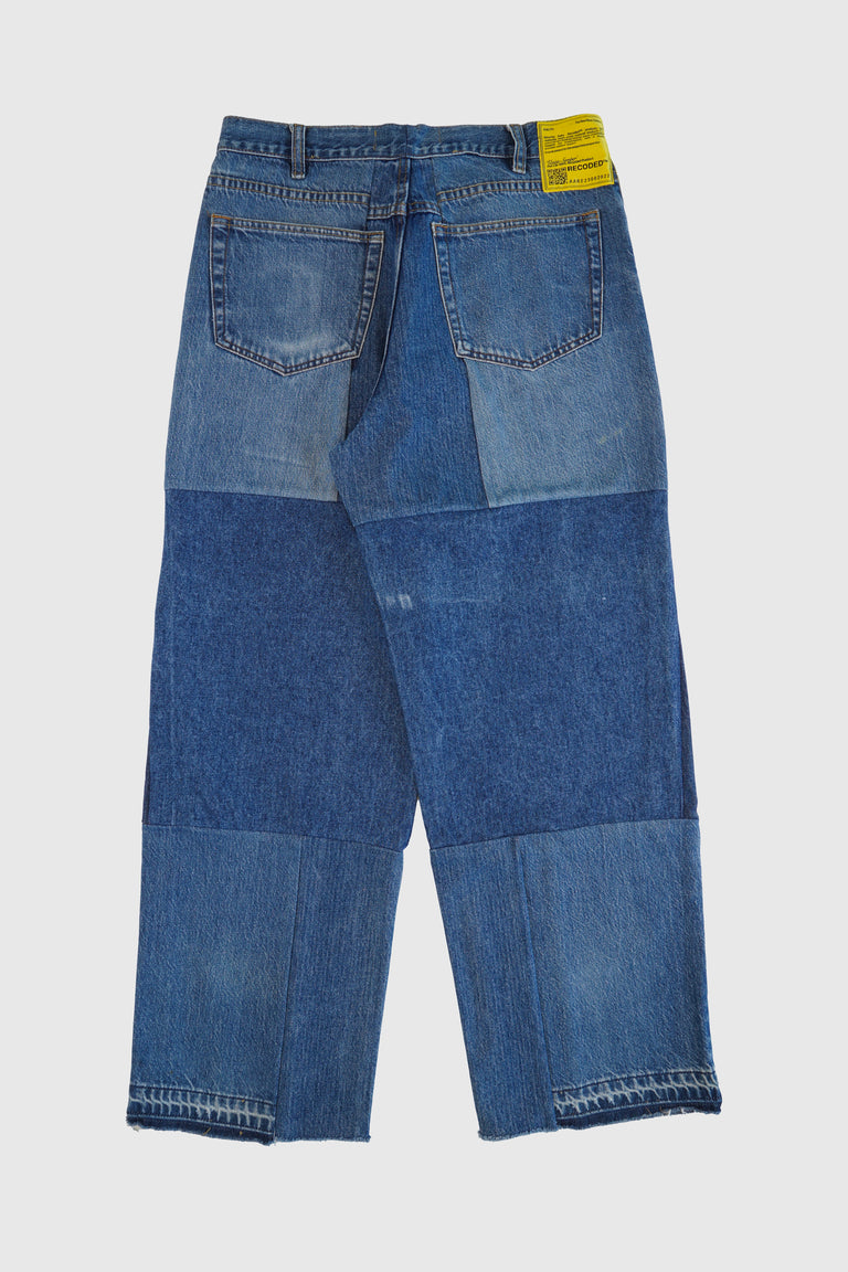 SPLIT LONG DENIM TROUSER