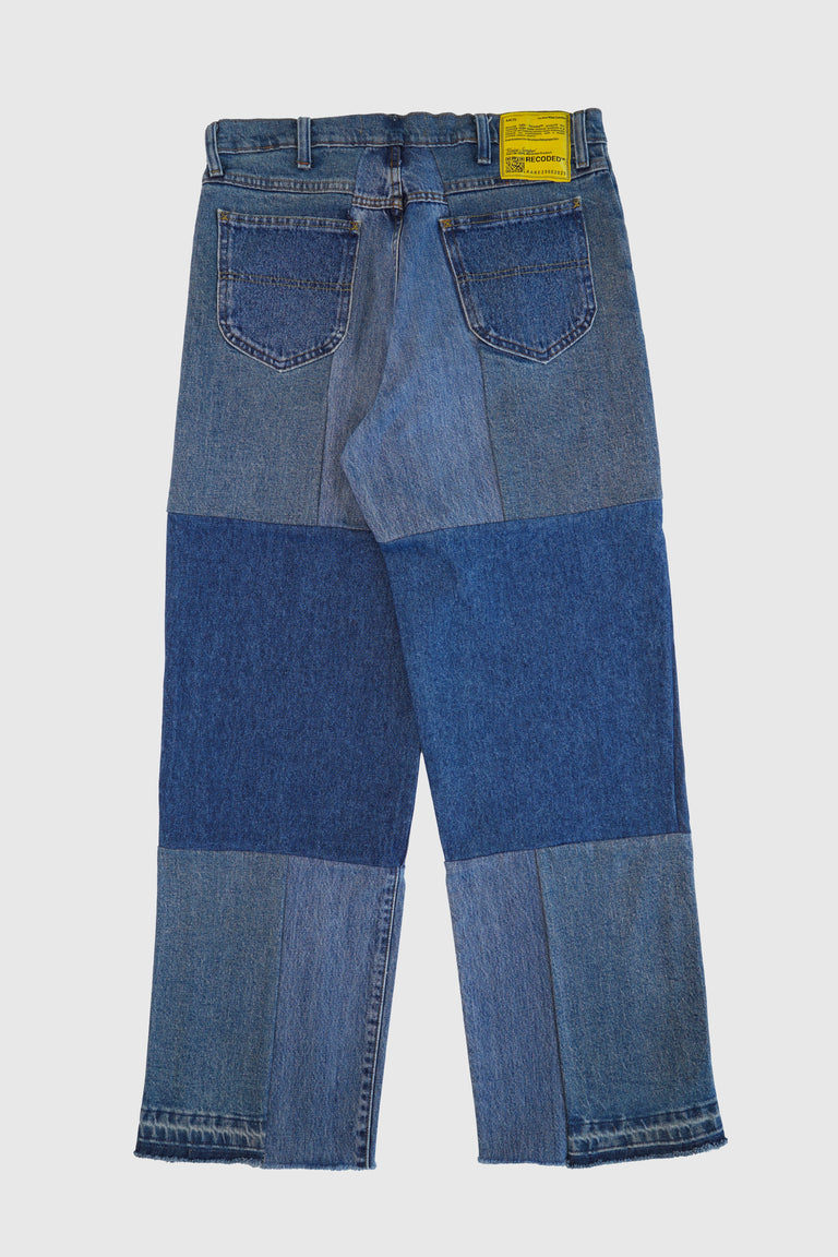 SPLIT LONG DENIM TROUSER