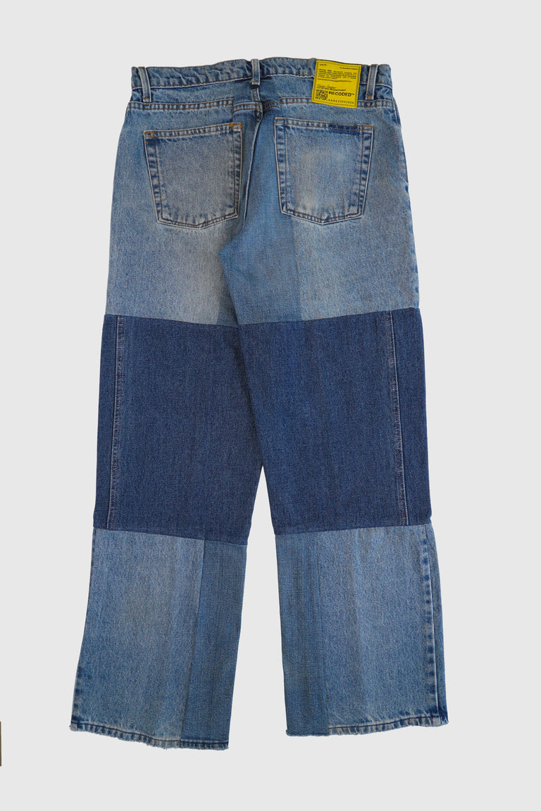 SPLIT LONG DENIM TROUSER