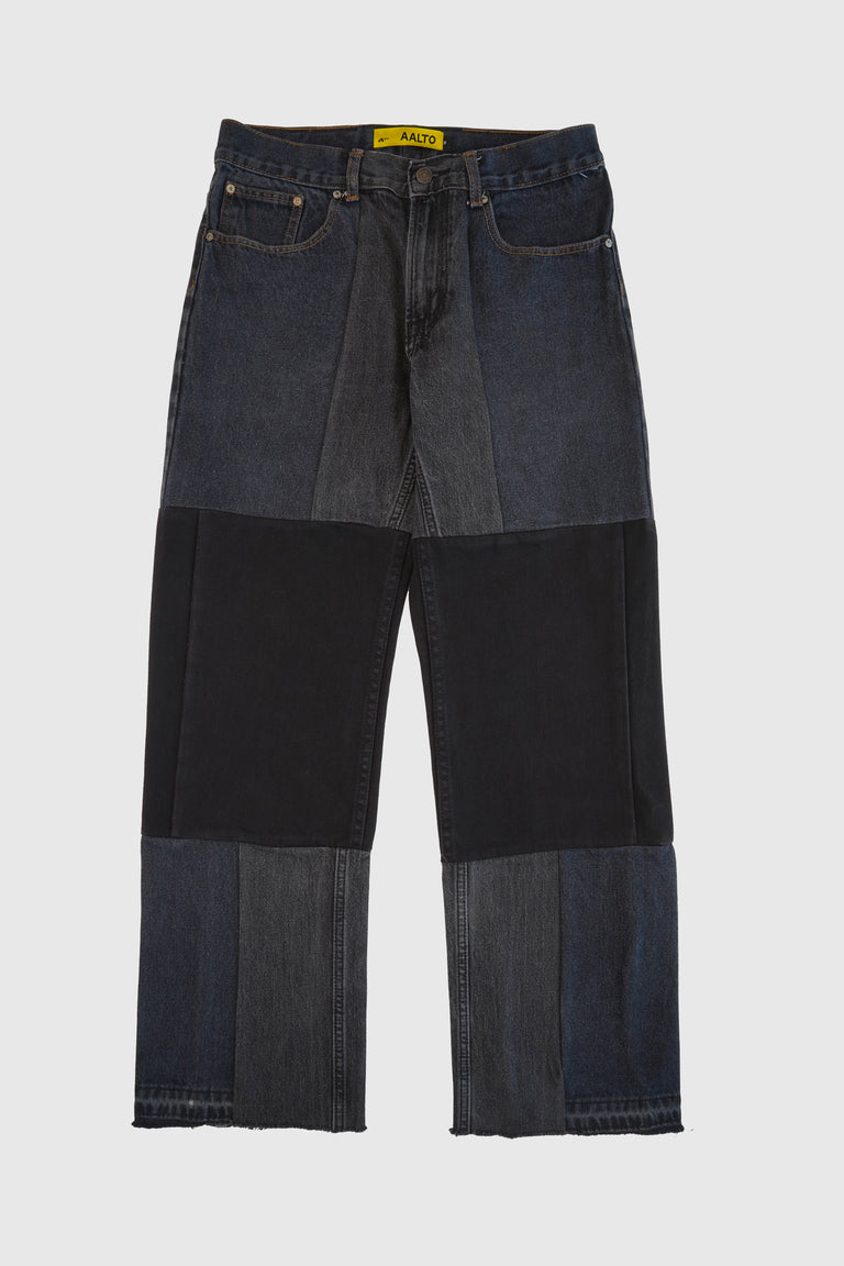 SPLIT LONG DENIM TROUSER