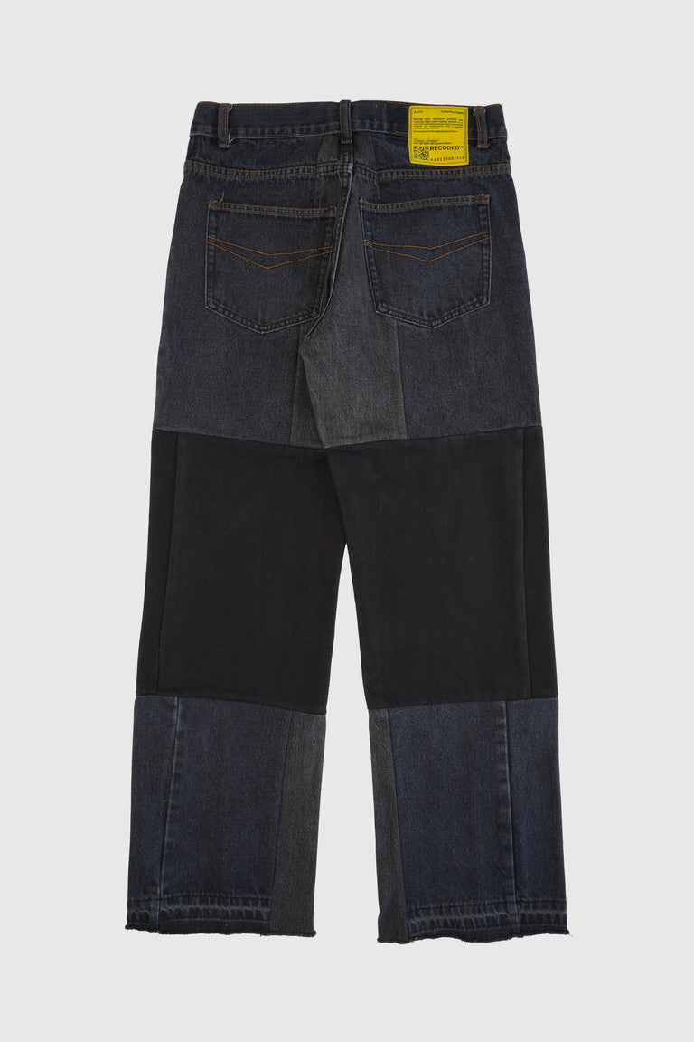 SPLIT LONG DENIM TROUSER