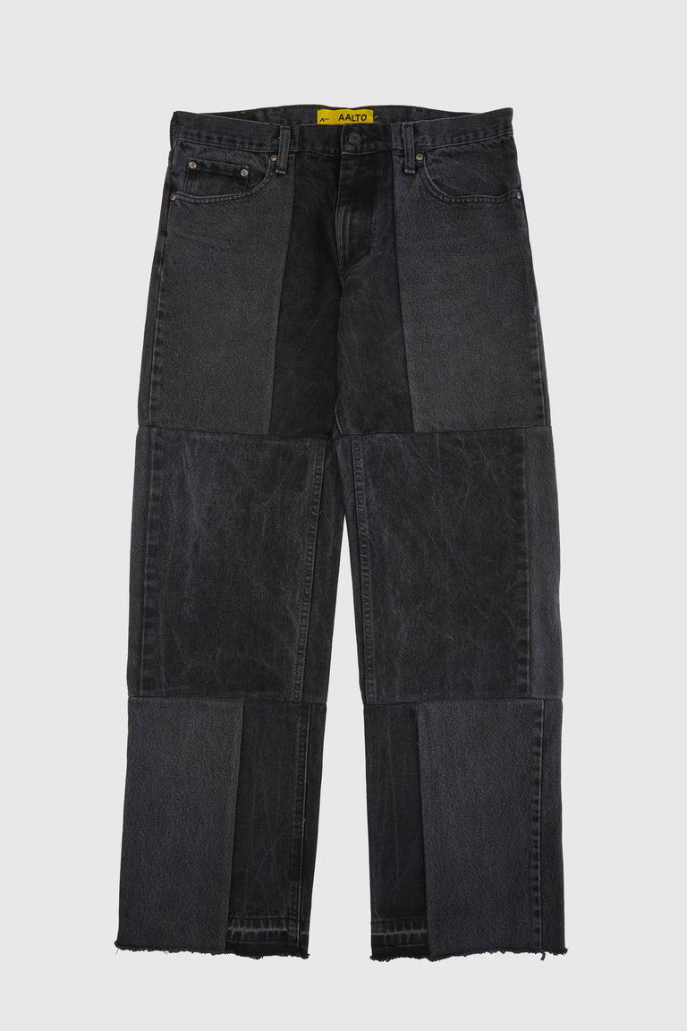 SPLIT LONG DENIM TROUSER