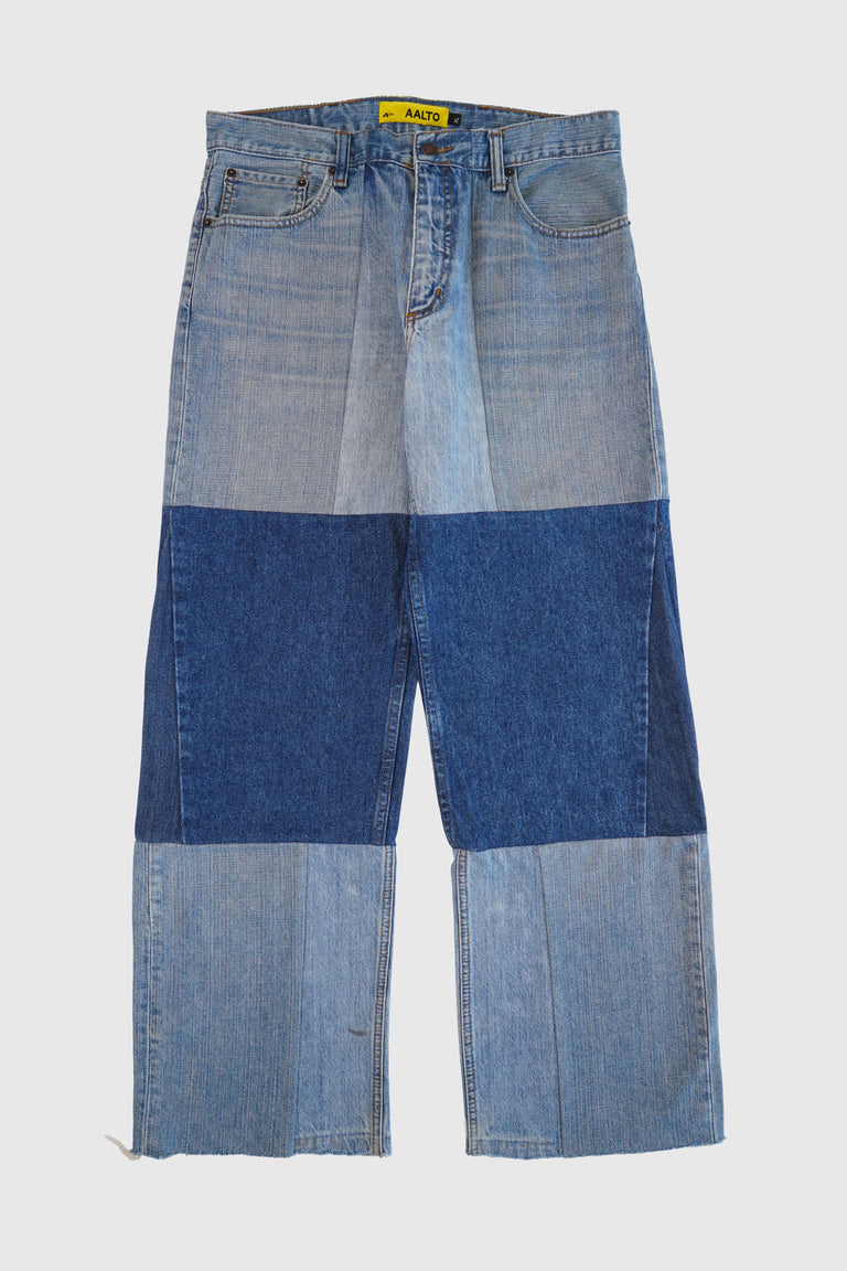 SPLIT LONG DENIM TROUSER