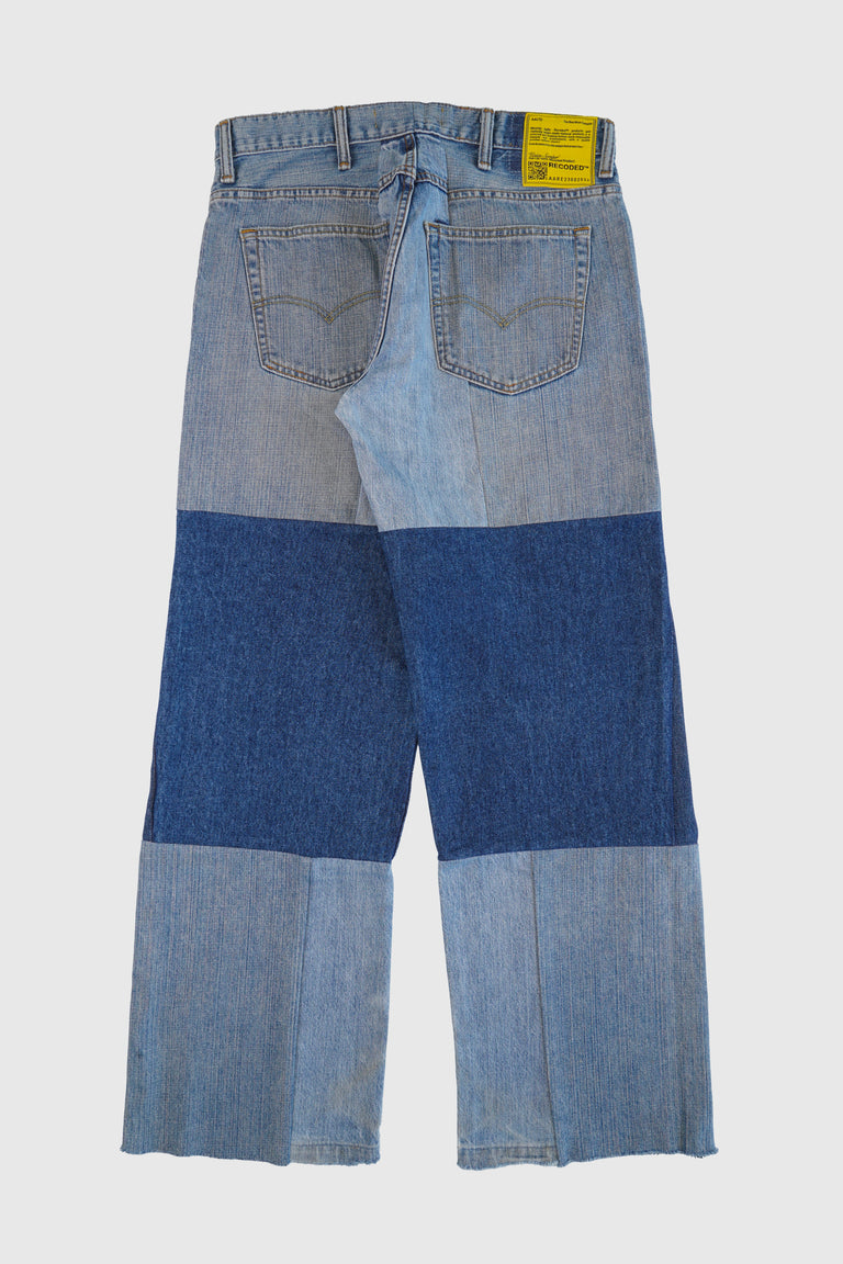 SPLIT LONG DENIM TROUSER