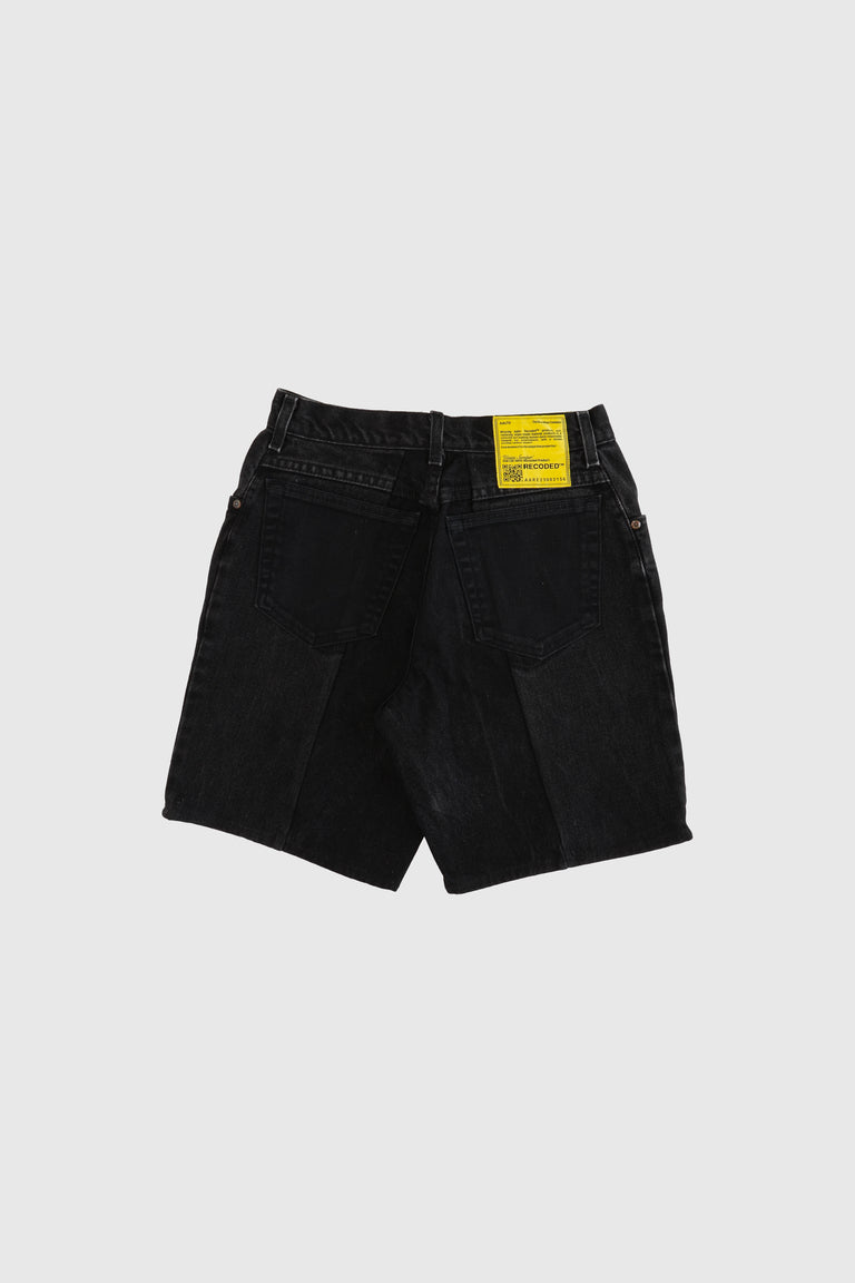 BIAIS SPLIT DENIM SHORT
