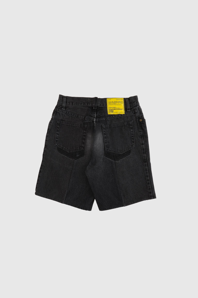 BIAIS SPLIT DENIM SHORT