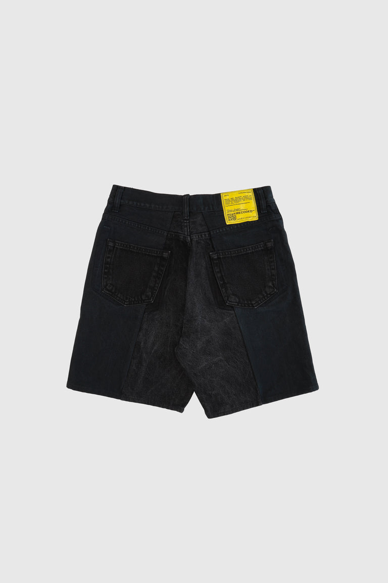 BIAIS SPLIT DENIM SHORT