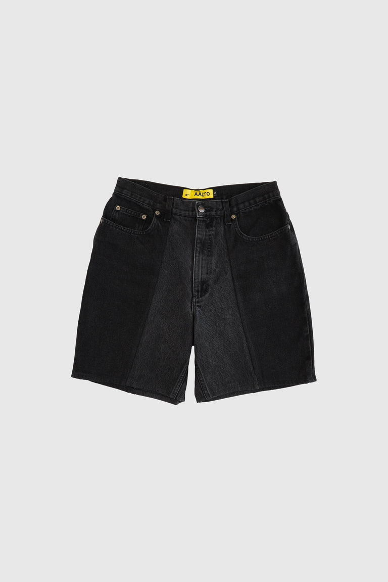 BIAIS SPLIT DENIM SHORT