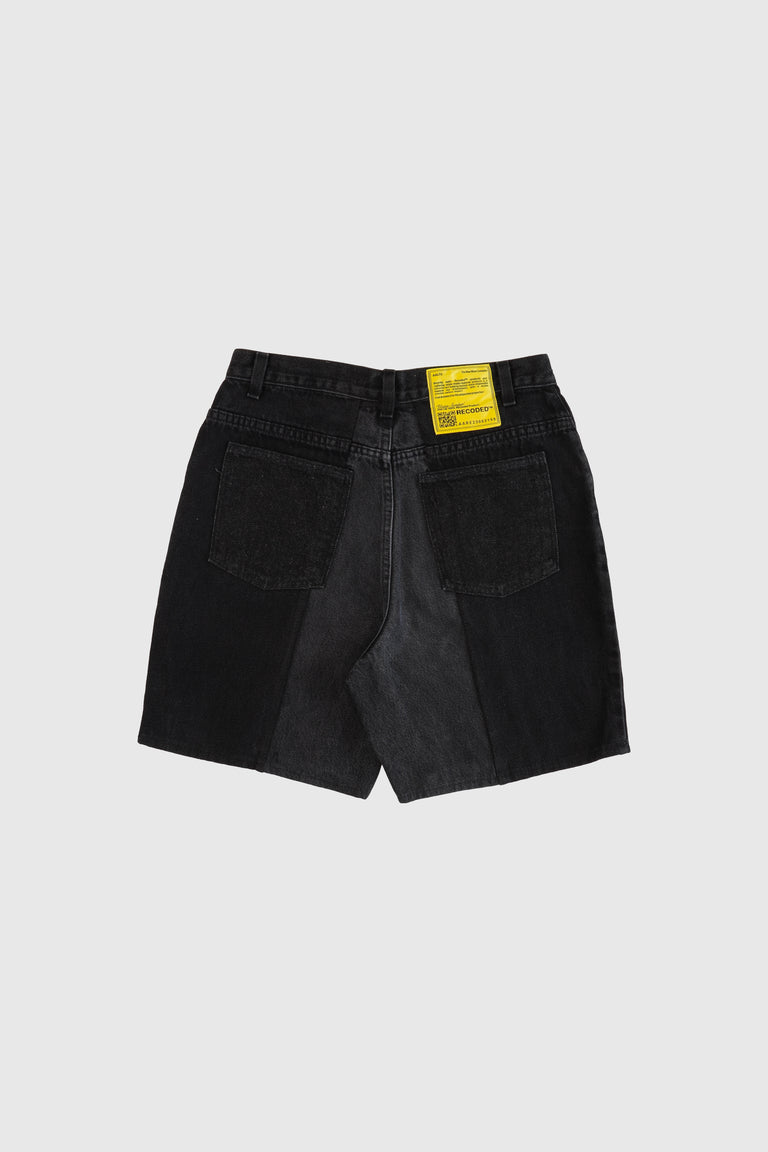 BIAIS SPLIT DENIM SHORT