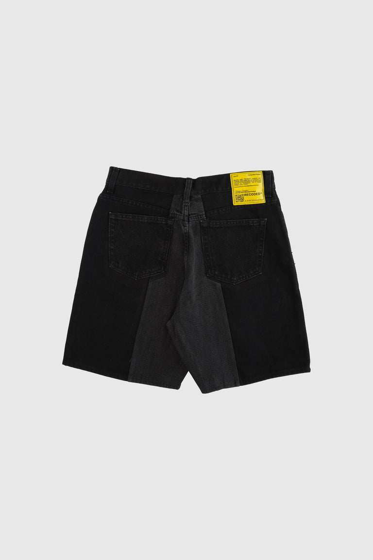 BIAIS SPLIT DENIM SHORT