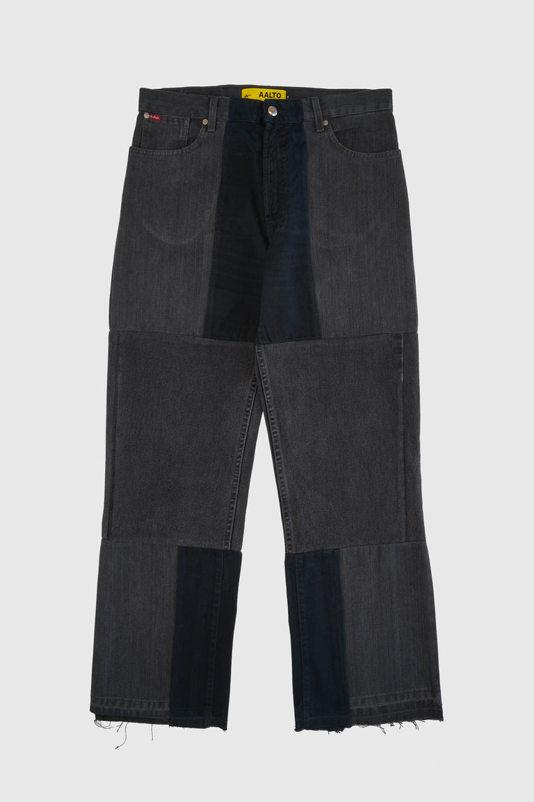 SPLIT LONG DENIM TROUSER