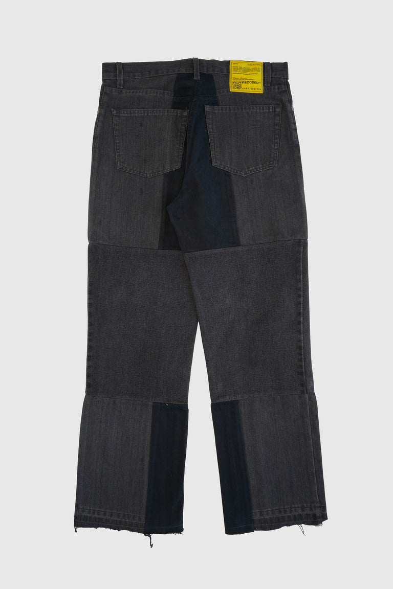 SPLIT LONG DENIM TROUSER