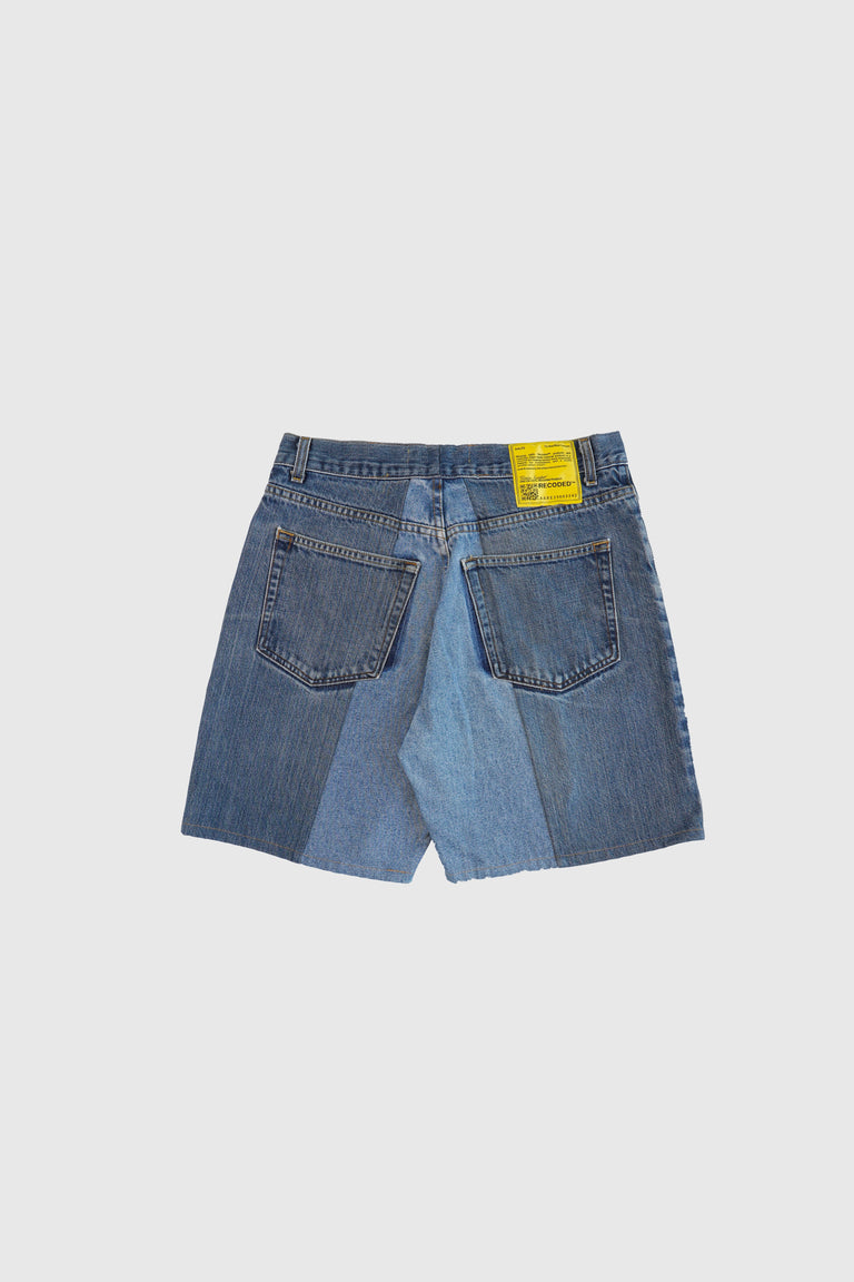 BIAIS SPLIT DENIM SHORT