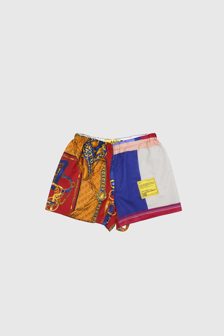 SILK FOULARD SHORT