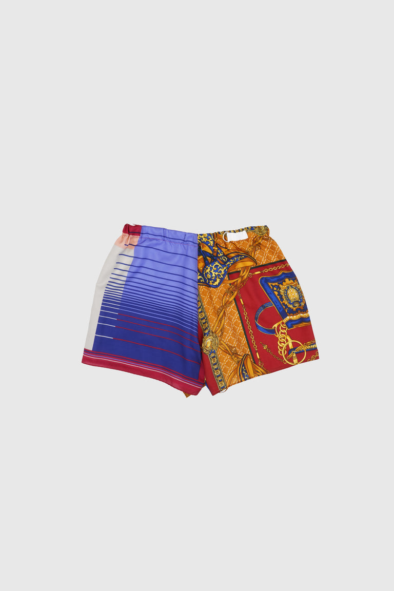 SILK FOULARD SHORT