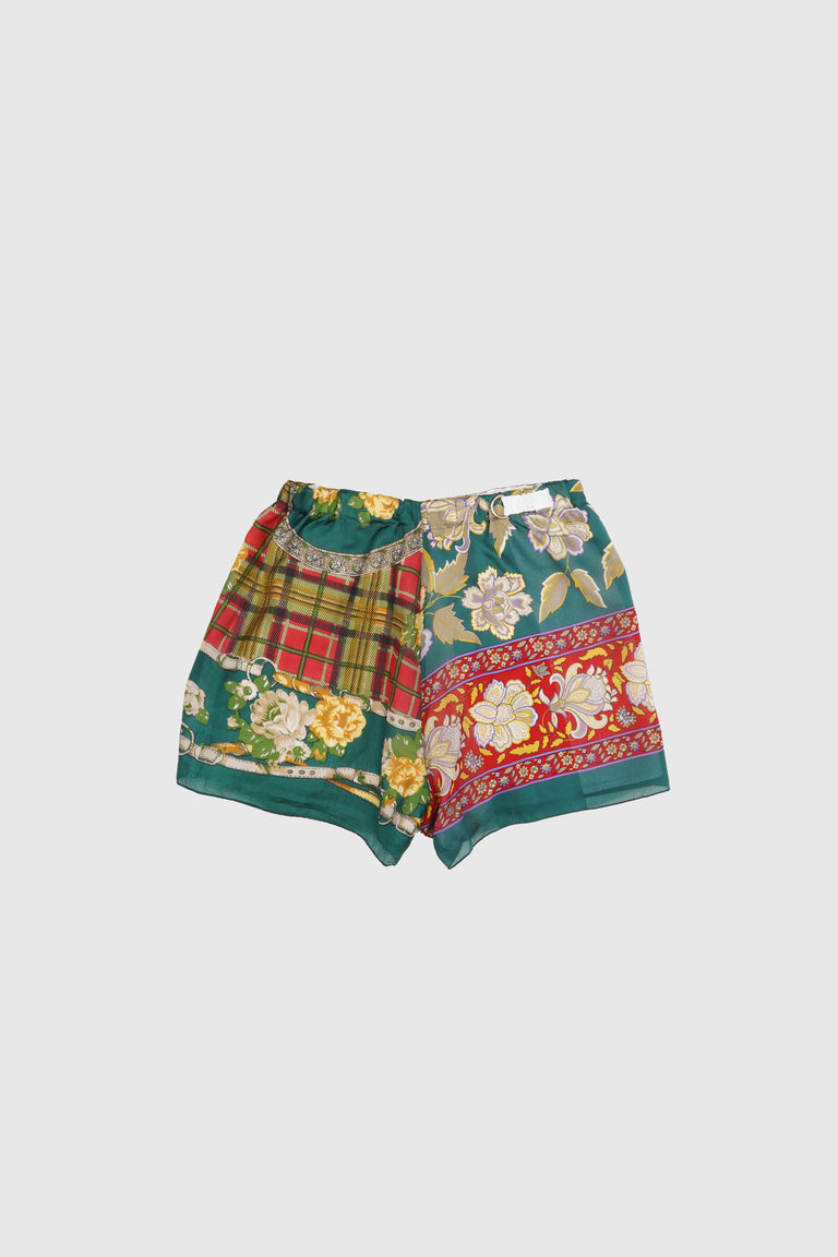SILK FOULARD SHORT