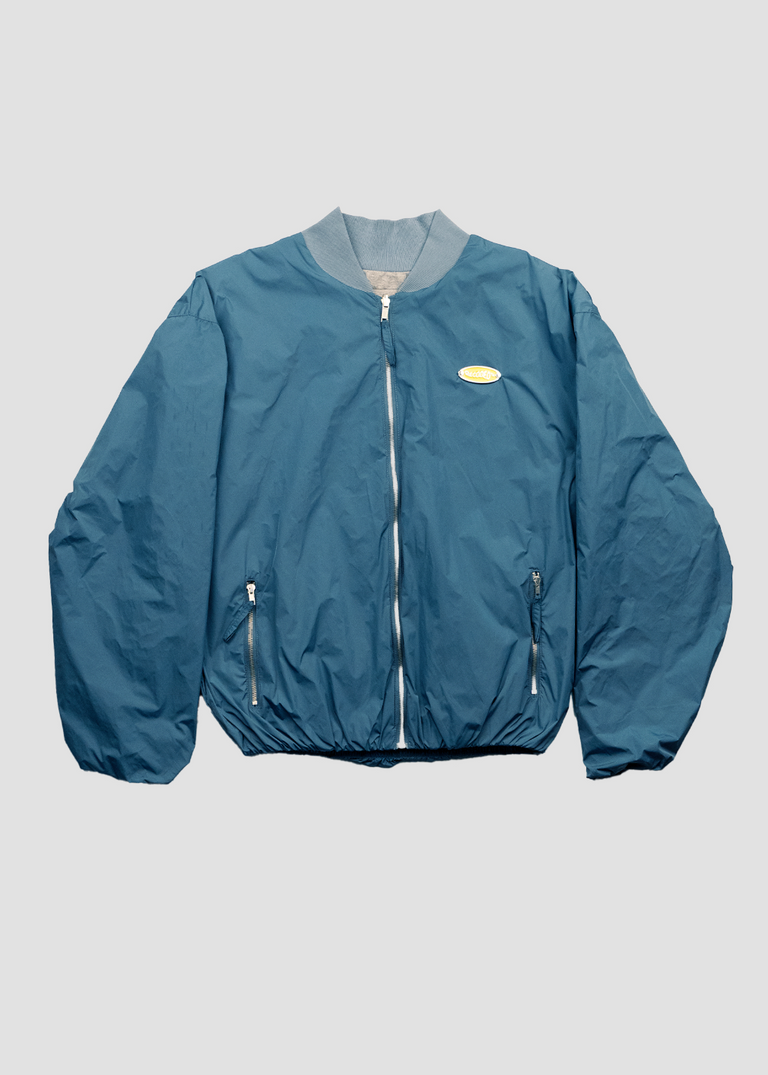 REVERSIBLE NYLON BOMBER JACKET