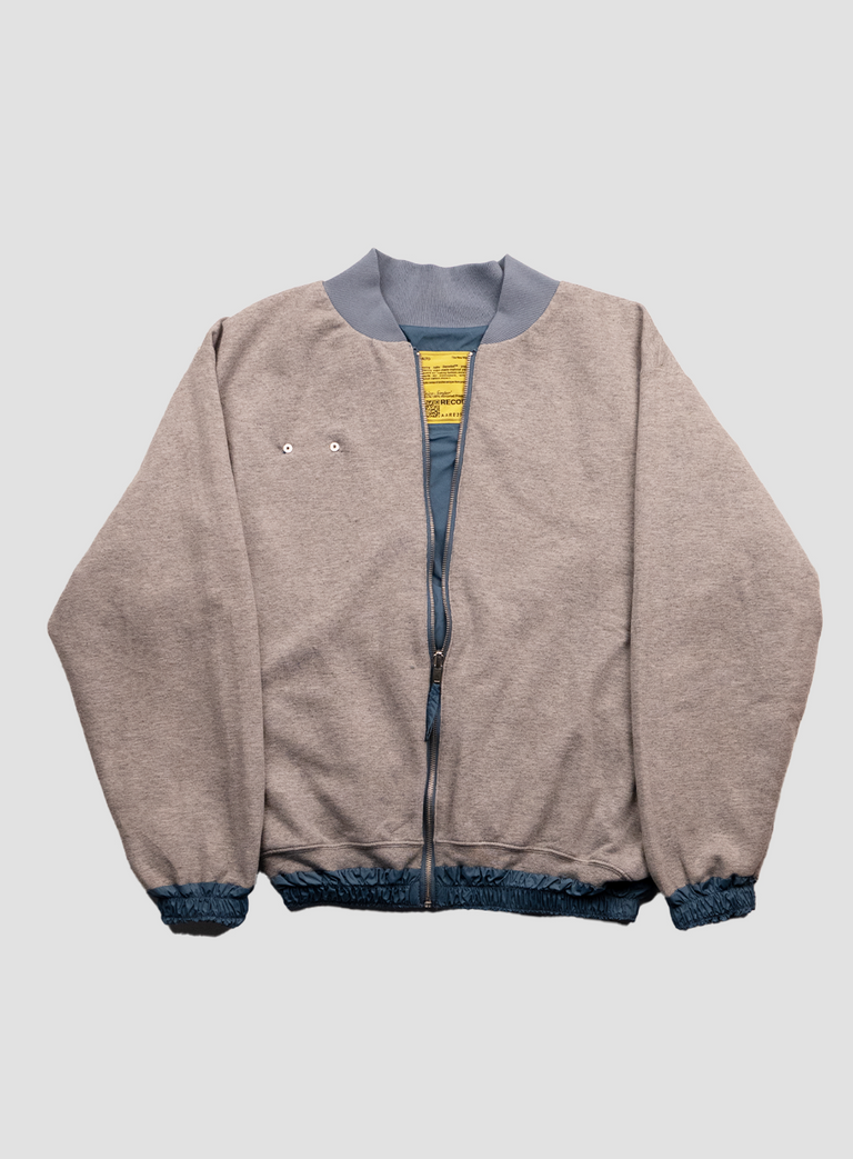 REVERSIBLE NYLON BOMBER JACKET