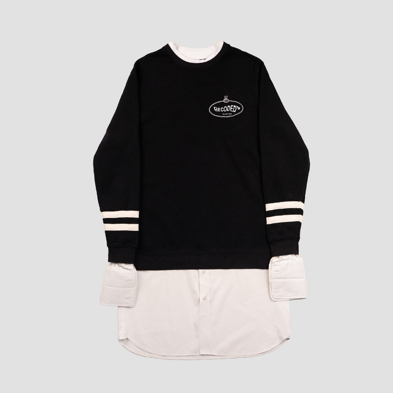 MIX SHIRT SWEATSHIRT