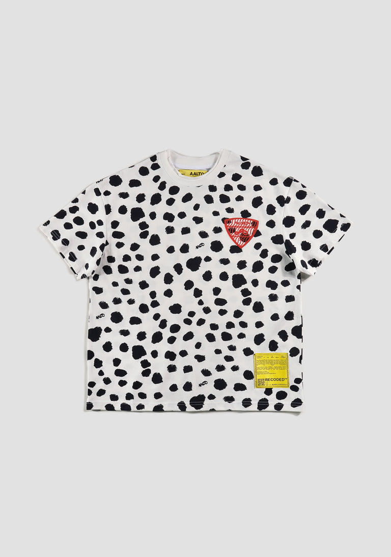 RE/DOT PRINTED BLASON T-SHIRT