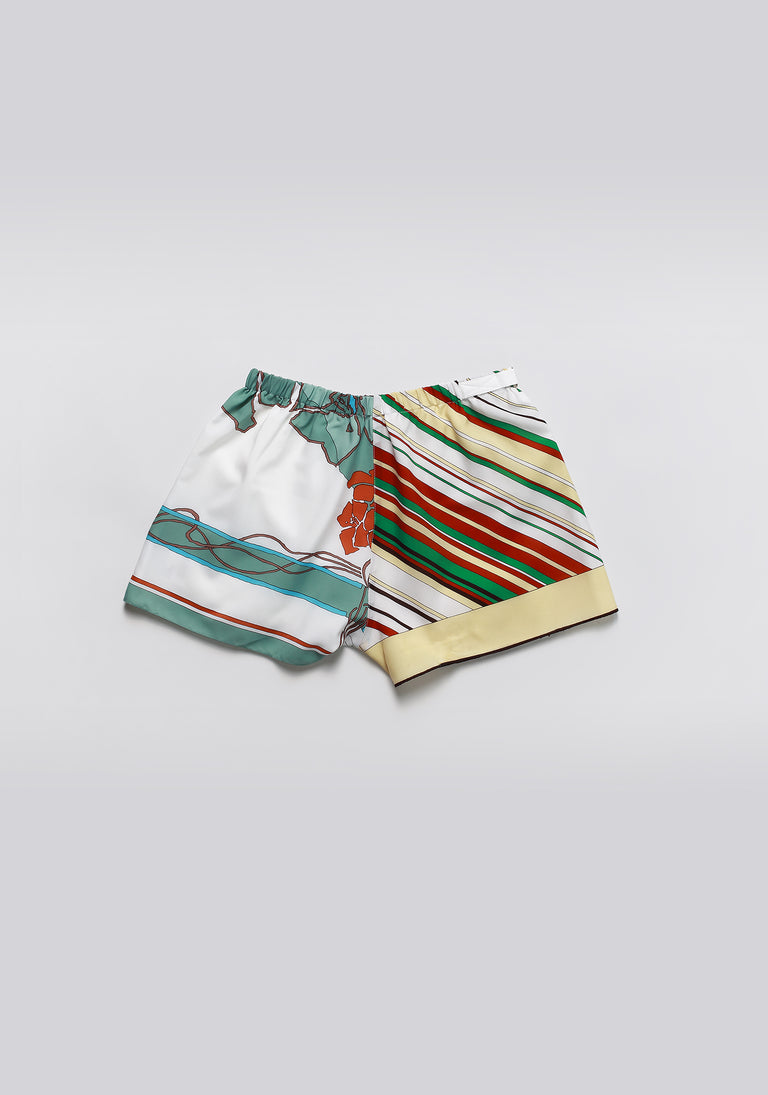 SILK FOULARD SHORT