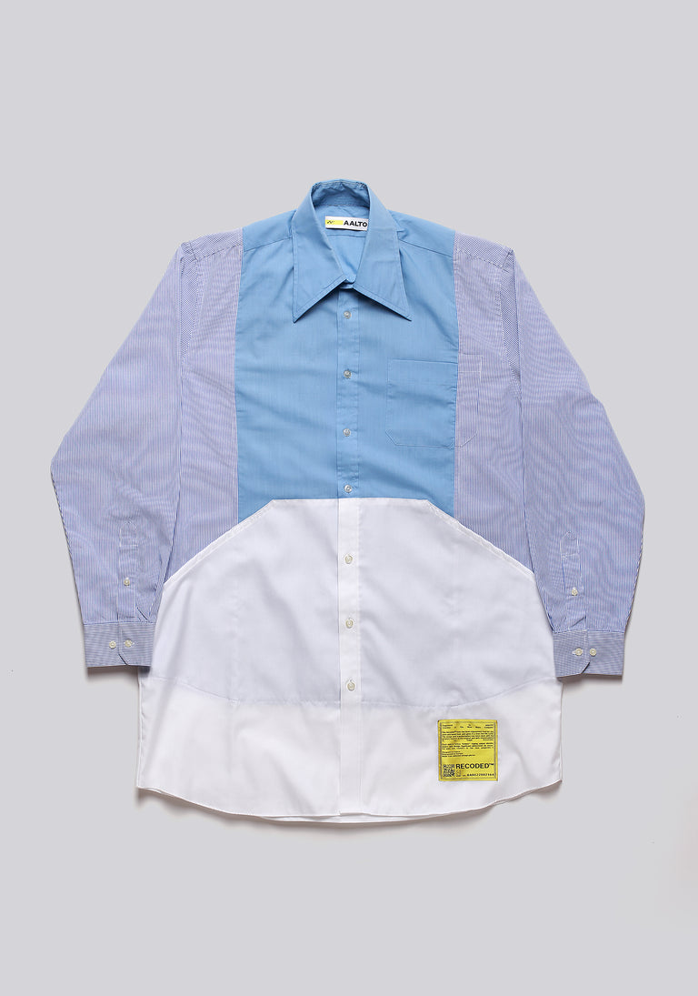 MIX SHIRT DRESS