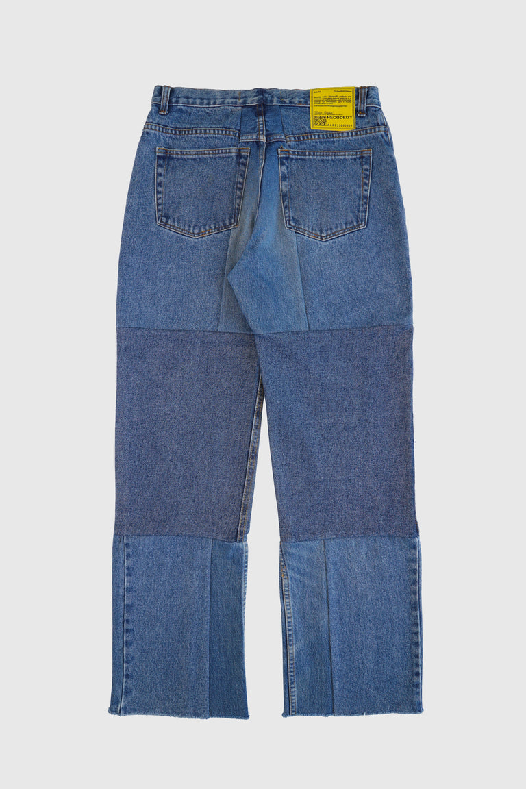 SPLIT LONG DENIM TROUSER