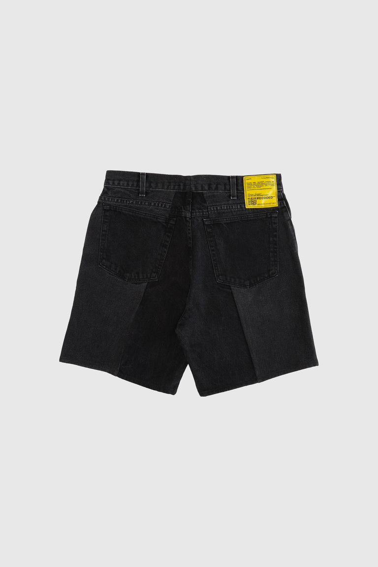 BIAIS SPLIT DENIM SHORT