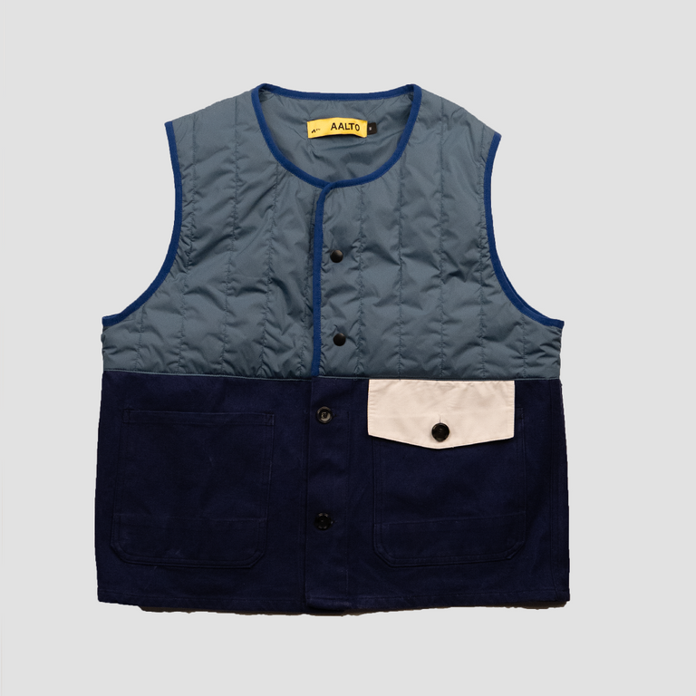 2 in 1 WORKER QUILTED JACKET