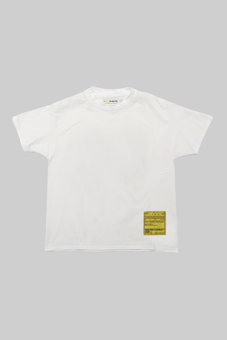 RE/SSENTIALS White Recoded Tee