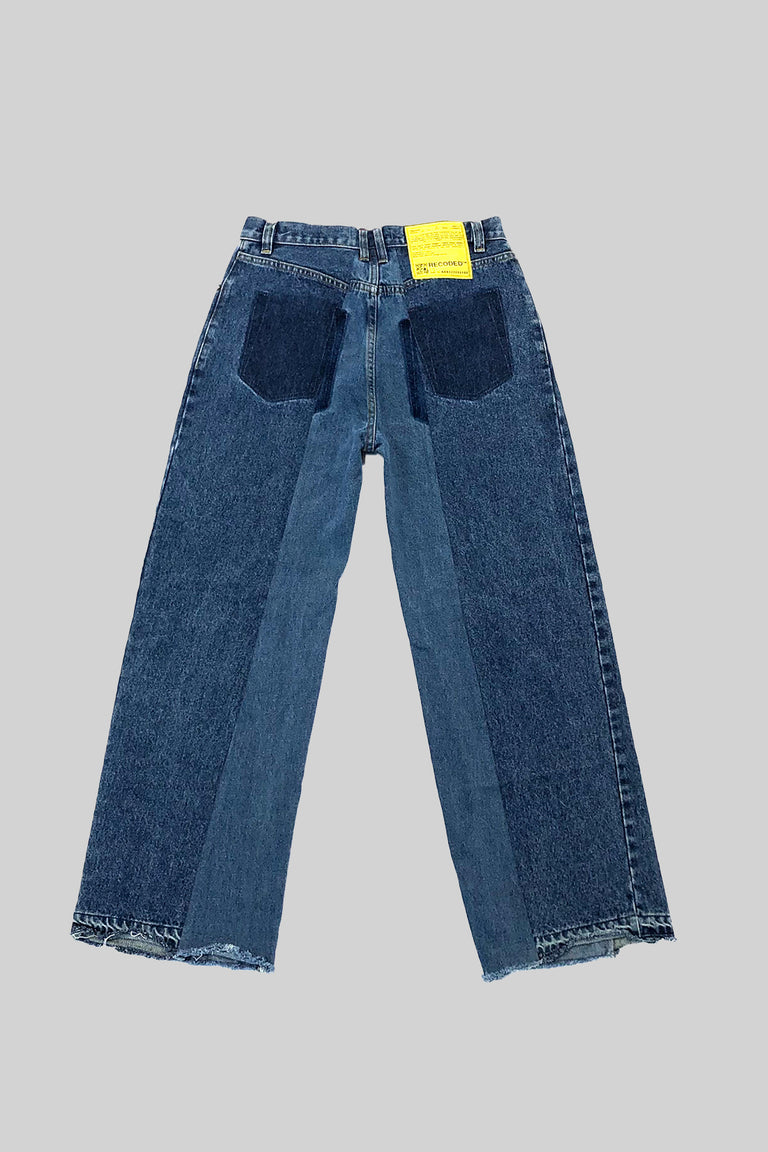 Custom Large Leg Split Denim