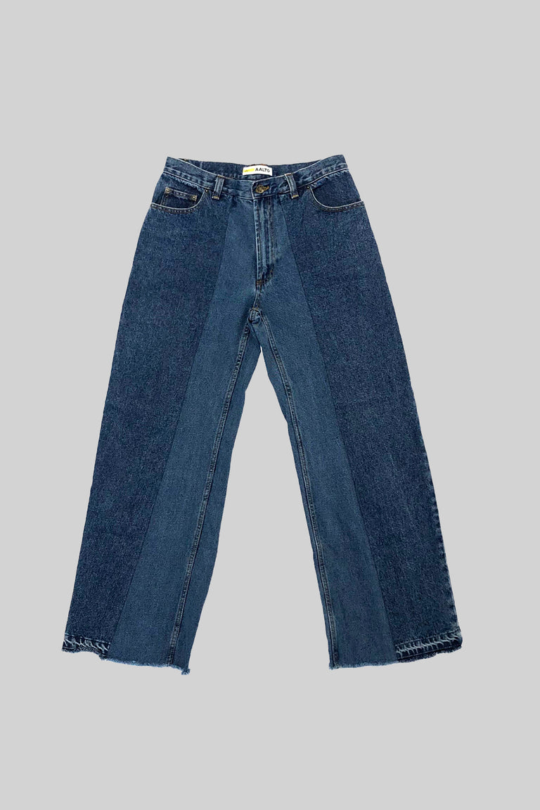 Custom Large Leg Split Denim