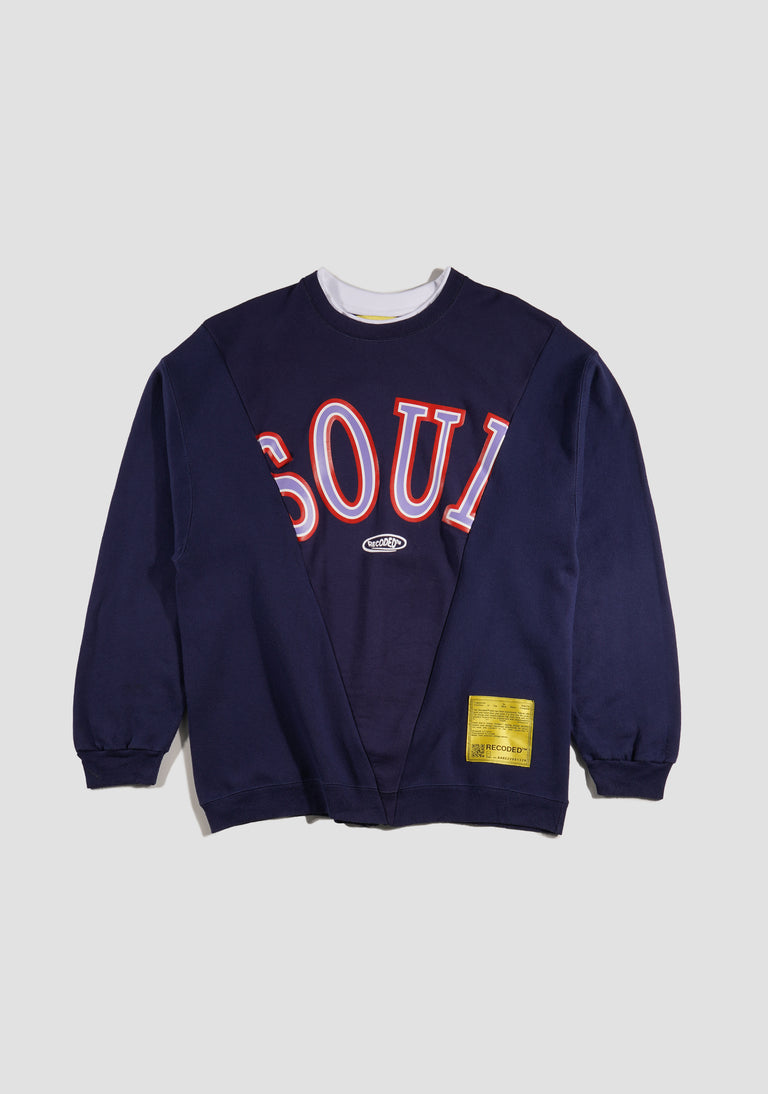 RE/SOUL SPLIT SWEATSHIRT