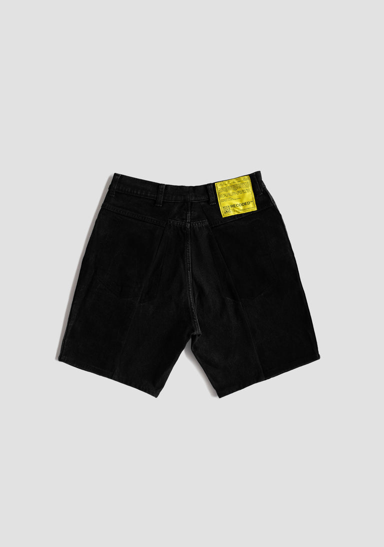 BIAIS SPLIT DENIM SHORT