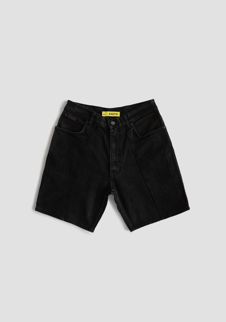 BIAIS SPLIT DENIM SHORT